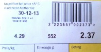 Mindesthaltbarkeitsdatum auf Lebensmittelverpackungen (MHD) (Bild: Reinald Döring)