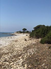 Der Strand von Bidderosa in Sardinien